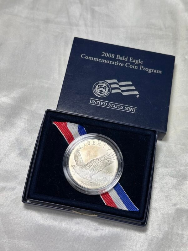 1 Onza Plata 0.999 2008 Bald Eagle
Commemorative Coin Program
