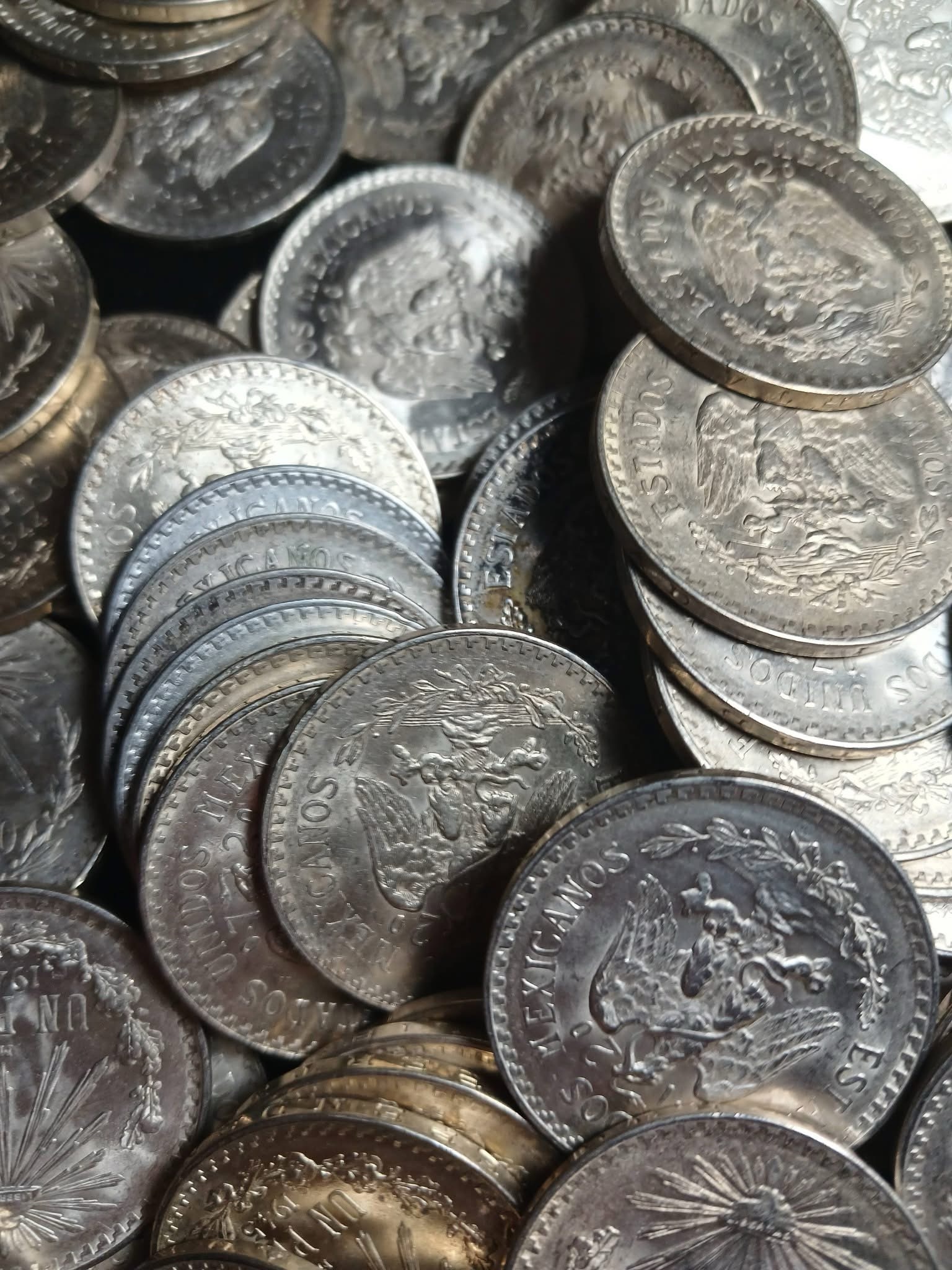 🪙Un Peso Resplandor 1920-1945 Plata .720 México Gorro Frigio 5 🪙Un Peso Resplandor 1920-1945 Plata .720 México Gorro Frigio - Image 5