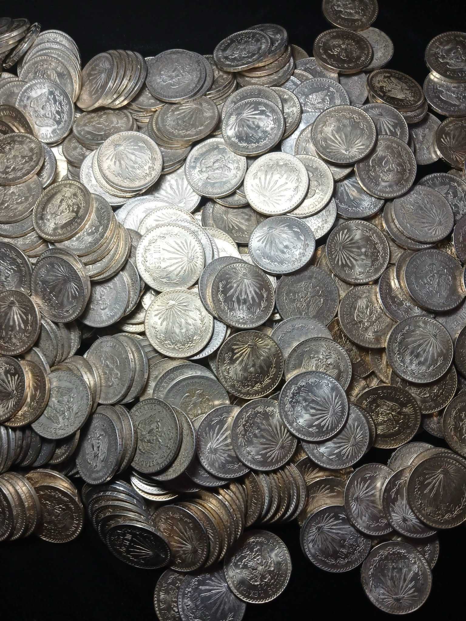 🪙Un Peso Resplandor 1920-1945 Plata .720 México Gorro Frigio 6 🪙Un Peso Resplandor 1920-1945 Plata .720 México Gorro Frigio - Image 6