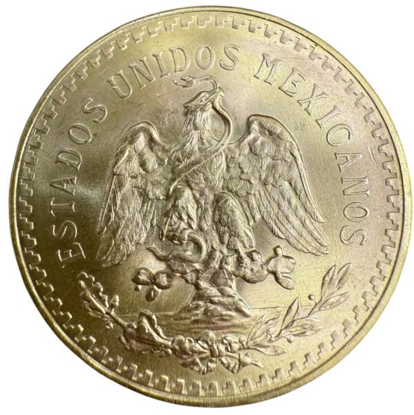 $50 Pesos Centenario de Oro Puro 1821-1947 37.5 gr. 24k - Image 2