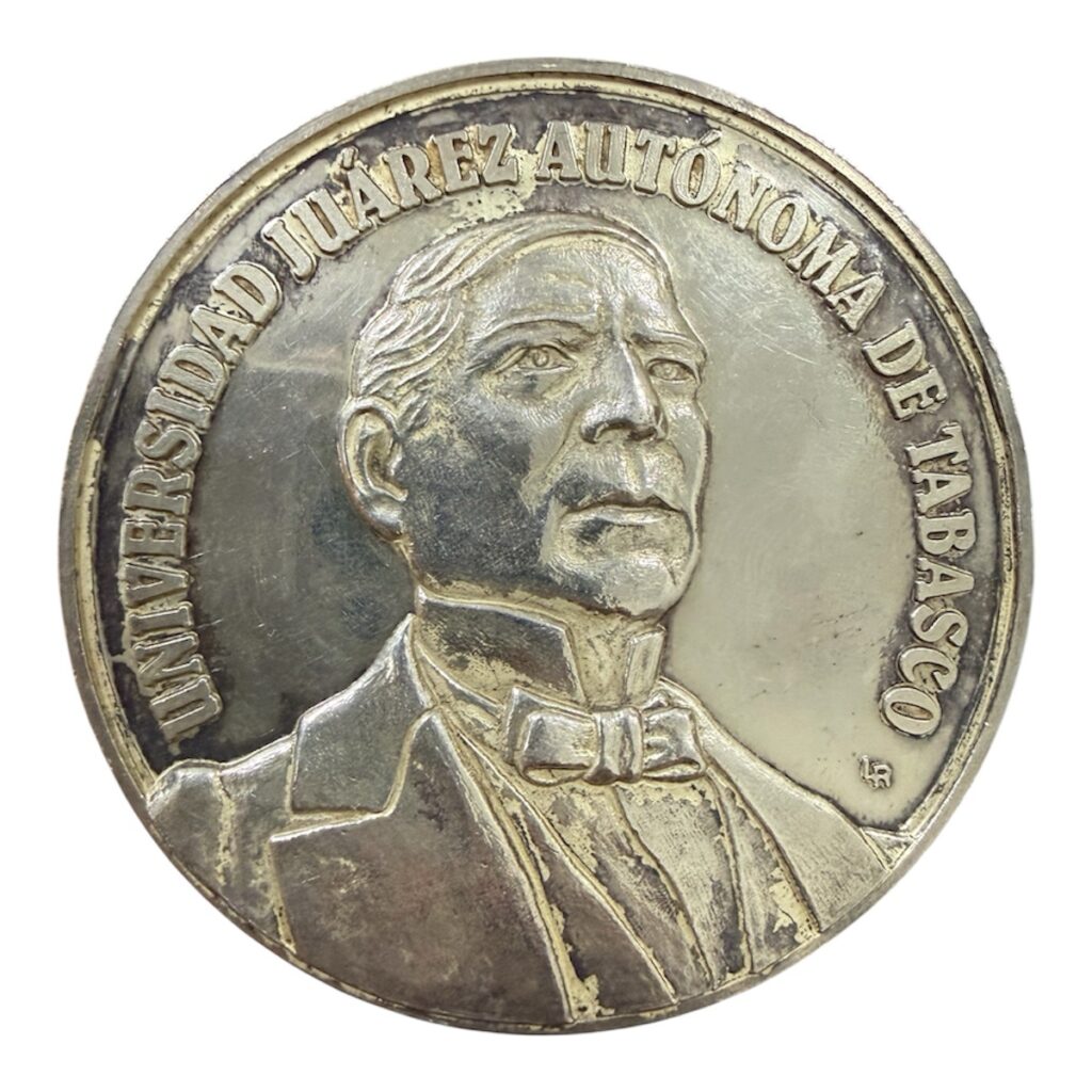 Inicio TodoPrecio.com 35 8 Oz. Plata .999 Benito Juárez Universidad Autónoma de Tabasco UJAT LR