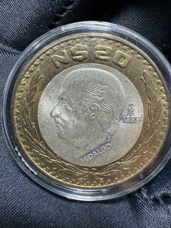 $20 Nuevos Pesos 1993 Mo México UNC