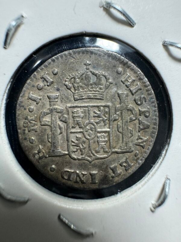Medio real Ferdin Vll 1805 Mo - Image 2