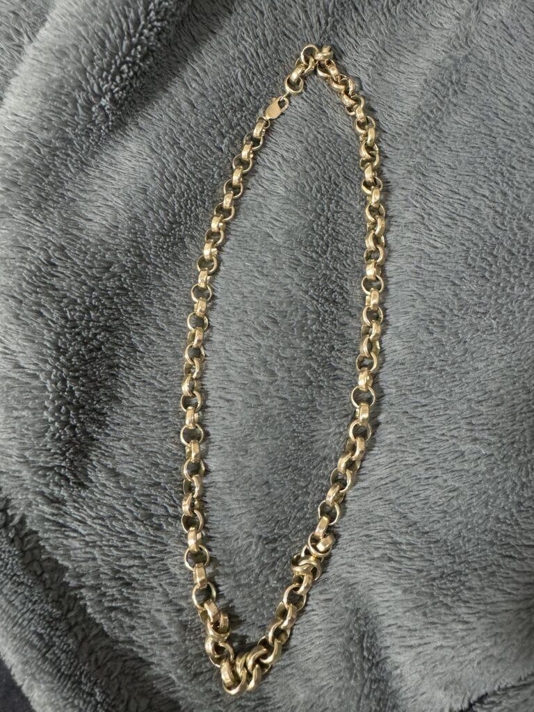 Inicio TodoPrecio.com 42 Collar de argollas oro 14K 81.4 gr