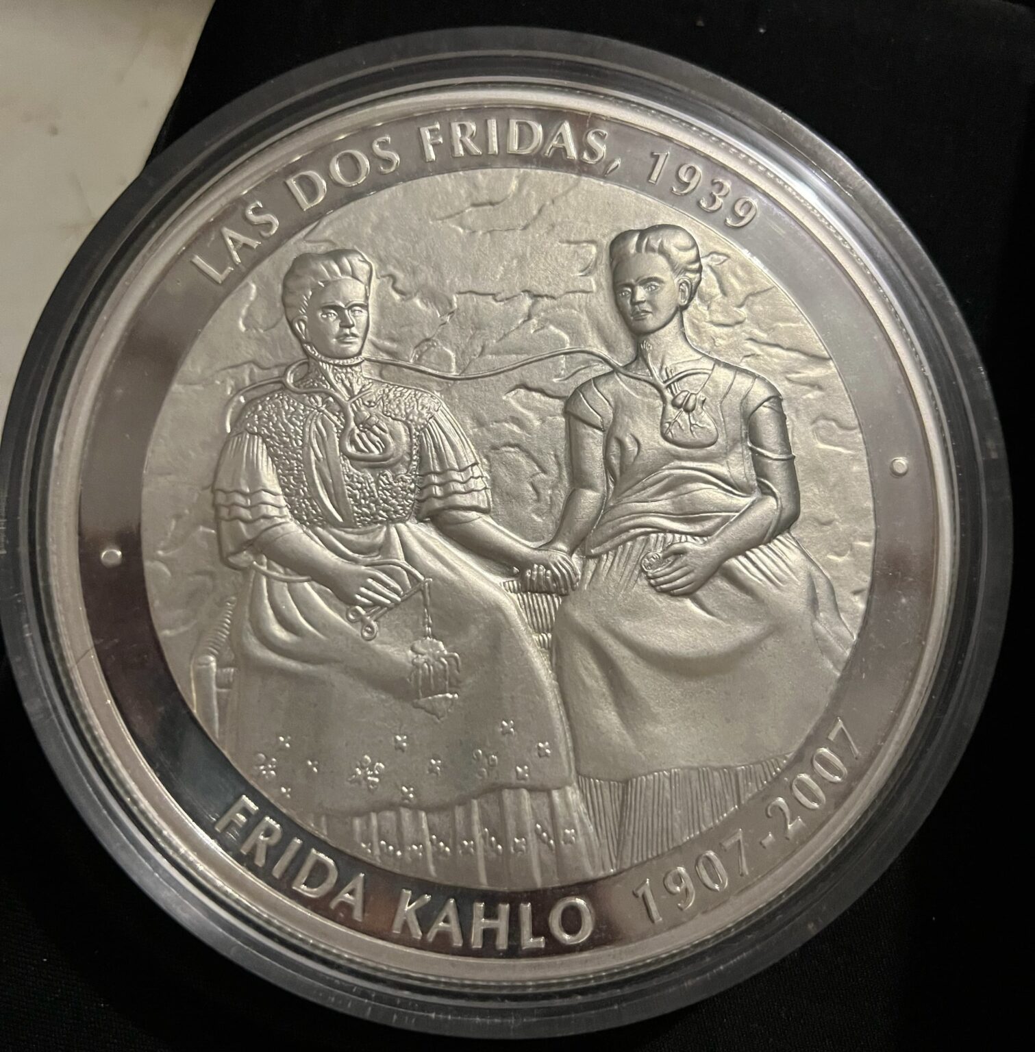 1 Kilo Plata .999 Frida Kahlo 1907-2007 Las Dos Fridas - TodoPrecio.com