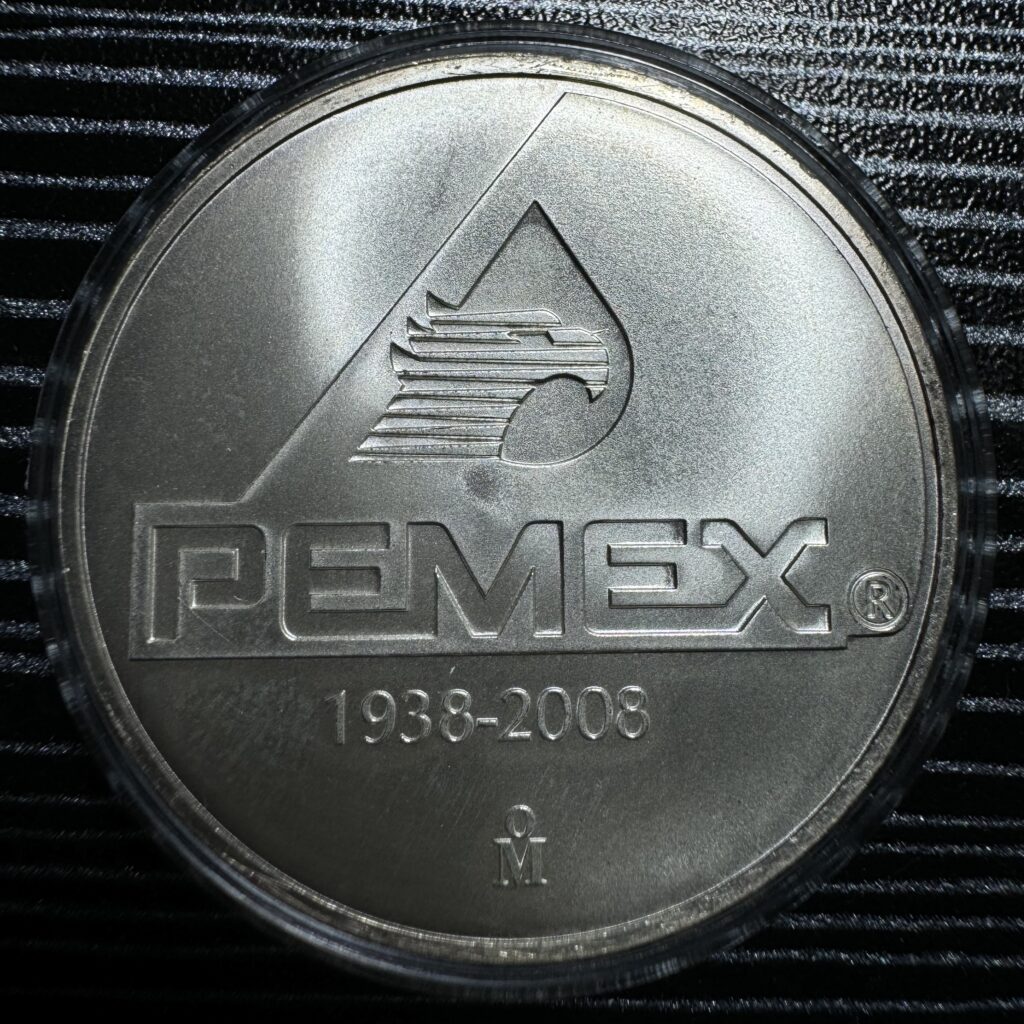 Inicio TodoPrecio.com 39 Onza de Plata PEMEX 1938-2008 70 Aniversarios Una empresa fuerte para el futuro de México Mo