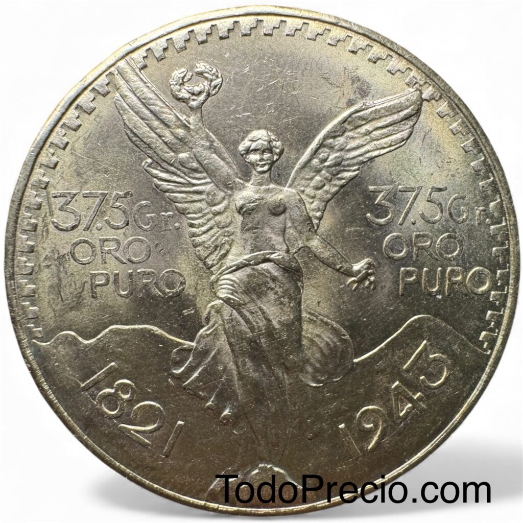 Inicio TodoPrecio.com 33 $50 Pesos Oro Puro 37.5 gr Centenario Tejo 1821-1943