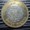 $10 Pesos 2007 Error de Grafila Invertida