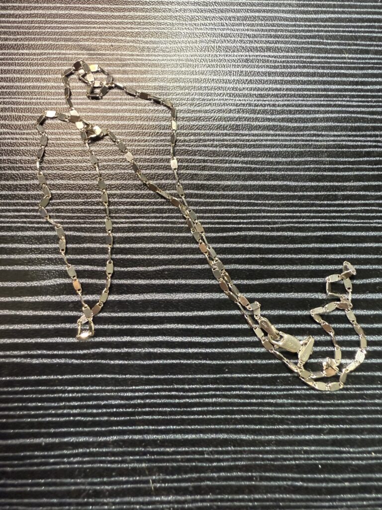 Inicio TodoPrecio.com 6 Collar de Oro Blanco 14K 3.8gr