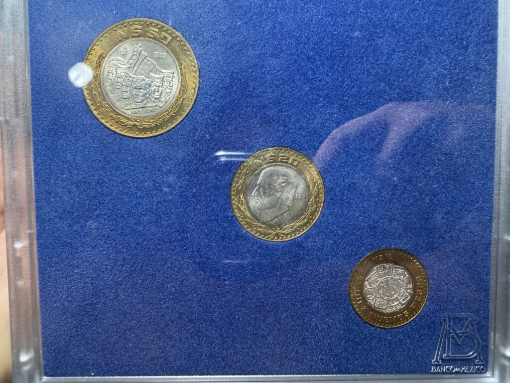Inicio TodoPrecio.com 5 Set Monetario Juego de monedas sin circular 1993 Mo $10, $20, $50 Banco de México