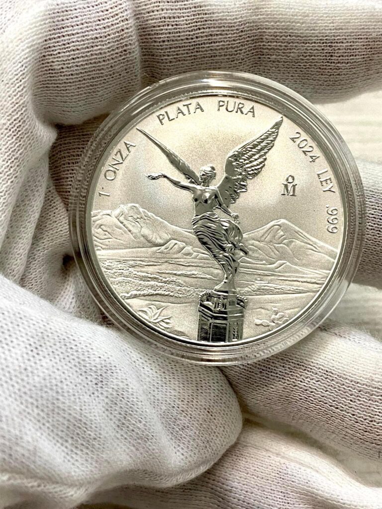 Inicio TodoPrecio.com 54 Onza Libertad Mate Brillo Reverse Proof Año 2024 México UNC Plata .999