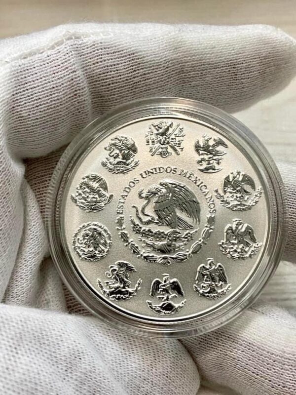 Onza Libertad Mate Brillo Reverse Proof Año 2024 México UNC Plata .999 - Image 2