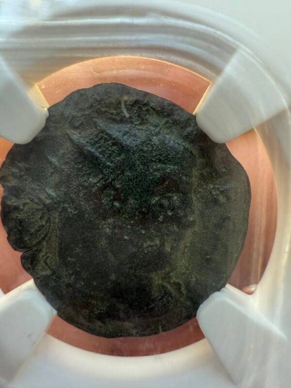 Moneda del Imperio Romano Certificado Auténtico NGC Lado Oriental, Declive y caída de Roma  Año 364 AC - Image 3