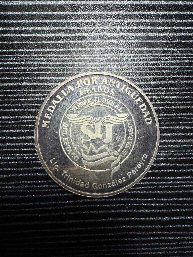 Inicio TodoPrecio.com 40 1 Oz. Plata Pura 999 Tabasco México Poder Judicial 15 años