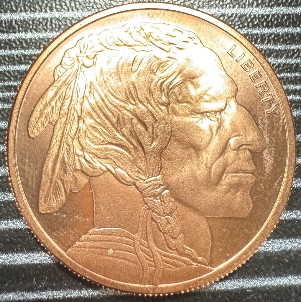 Inicio TodoPrecio.com 38 Media Onza de Cobre Búfalo Indio Americano