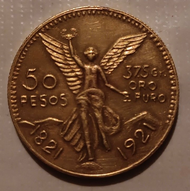 Moneda Falsa de Centenario 50 Pesos 37.5Gr Oro Puro 1821 1921 ¿Cómo identificarla? 5 1000780916 1