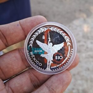 1 Onza Plata .999 Proof Chihuahua Segunda fase 2006