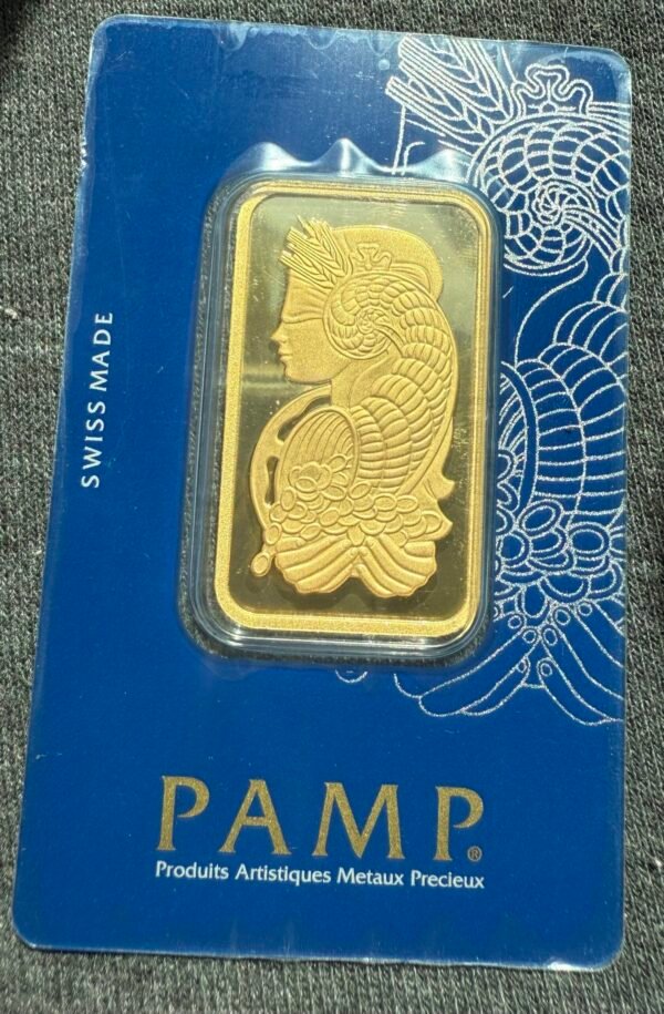 1 Onza de Oro Puro en Barra 999.9 PAMP 24k Suizo - Image 6