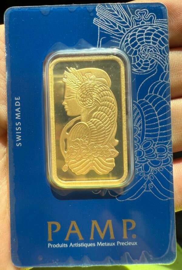 1 Onza de Oro Puro en Barra 999.9 PAMP 24k Suizo - Image 5