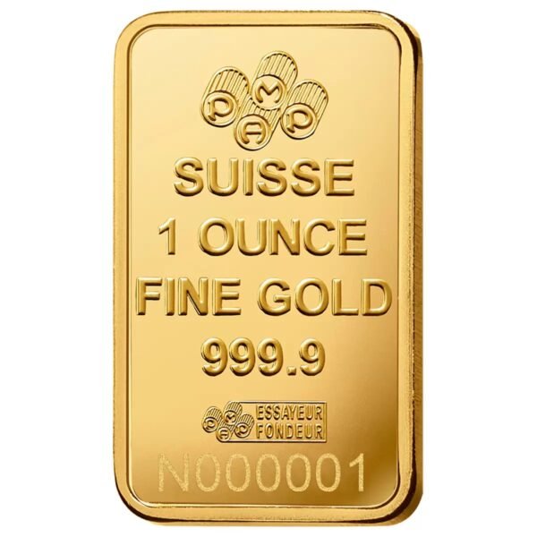 1 Onza de Oro Puro en Barra 999.9 PAMP 24k Suizo - Image 2