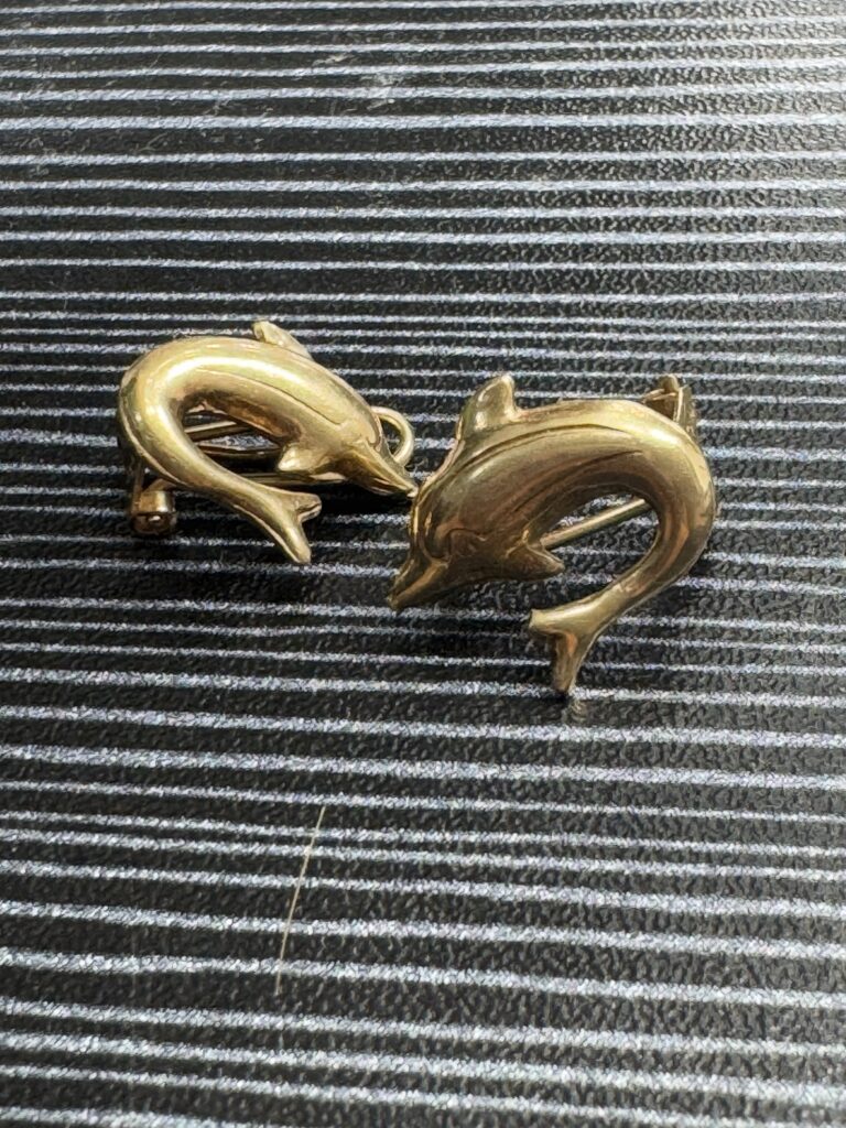 Inicio TodoPrecio.com 54 Aretes de oro 14k delfines