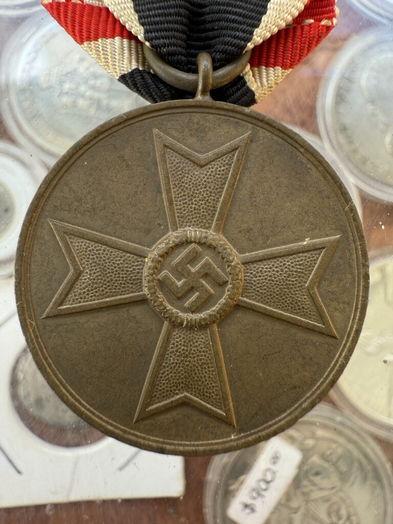 Inicio TodoPrecio.com 44 Medalla Militar Condecoración Alemania Nazi 卐 1939 Für Kriegsverdienst 1939 Antigüedad Auténtica