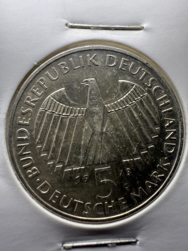 Inicio TodoPrecio.com 32 5 Francos Alemanes 1973 Asamblea Nacional de Frankfurt Plata