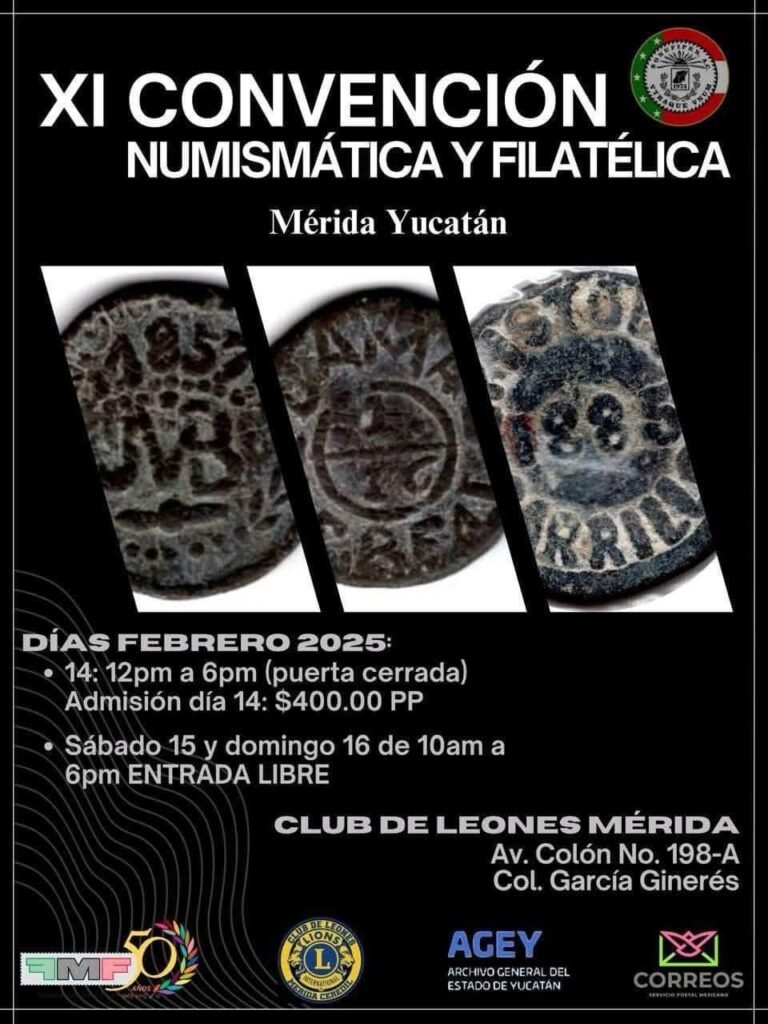 Asistimos a la 11ª Convención de Numismática y Filatelia de Mérida, Yucatán 2025. 9 img 7731 1
