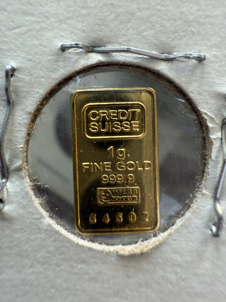 Inicio TodoPrecio.com 15 1 Gramo Crédito Suizo Oro Puro 24k