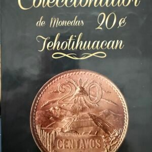 Colección Completa 20 Centavos Pirámide de Teotihuacán 1943-1974