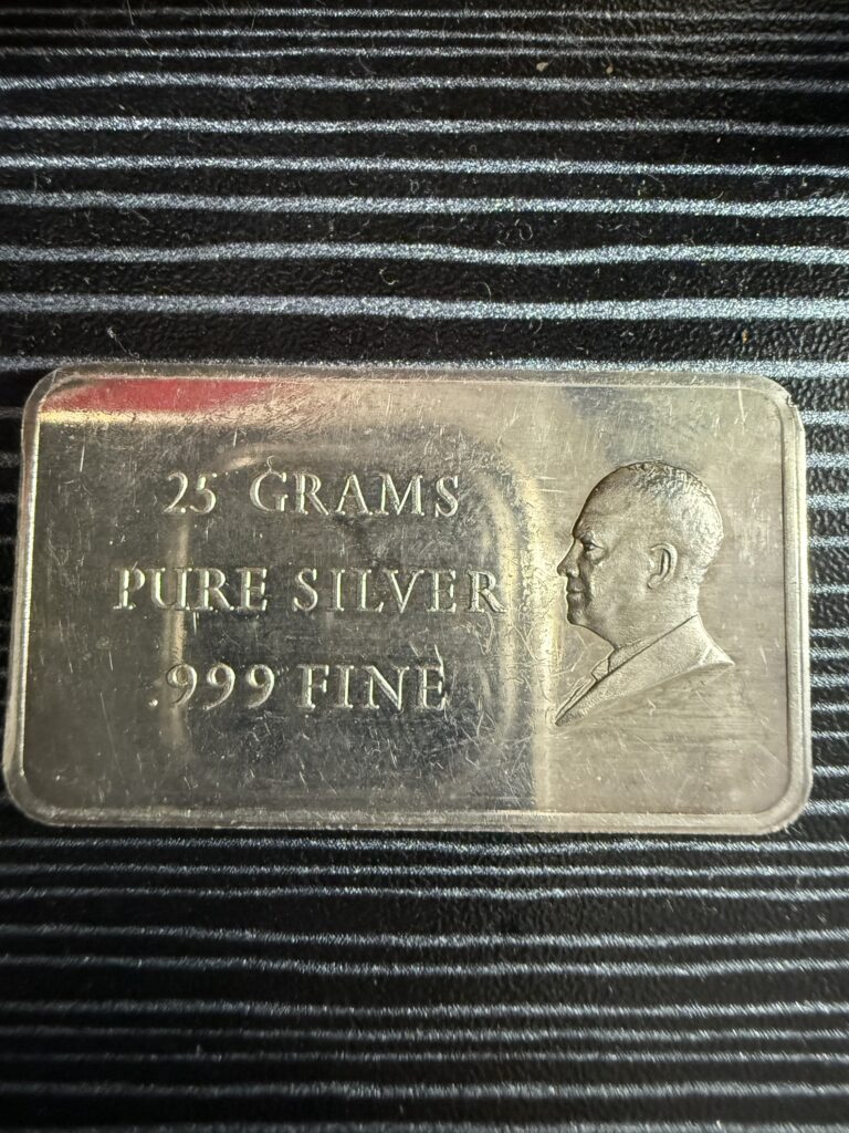 Inicio TodoPrecio.com 55 Lingote de Plata Pura .999 Presidente Eisenhower 25 gr