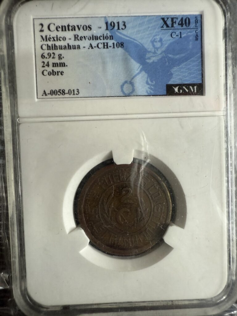 Inicio TodoPrecio.com 56 2 Centavos Parral 1913 Revolución Mexicana