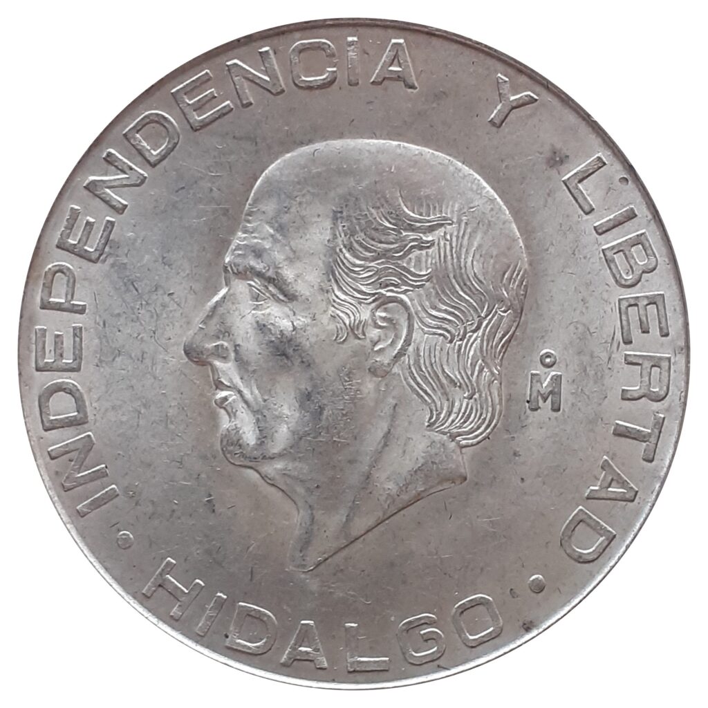 Inicio TodoPrecio.com 24 Moneda de Plata $5 Pesos Hidalgo Chico 1955-1957 | Plata Ley .720