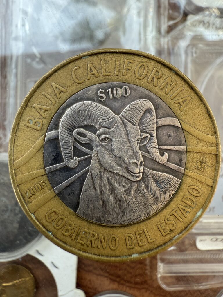 Inicio TodoPrecio.com 14 $100 Pesos Baja California 2005 Segunda Fase Plata