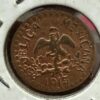 2 Centavos Tétela del Oro y Ocampo Puebla 1915 Retroquelación - Image 2