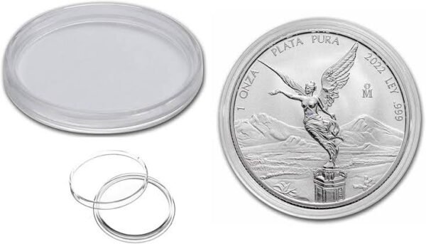 1 Unidad Cápsula Protección Para Moneda Onza 40mm Ajustable - Image 2