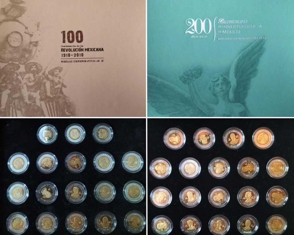 Inicio TodoPrecio.com 49 Sets 37 Monedas $5 Pesos Bicentenario Centenario Proof Like