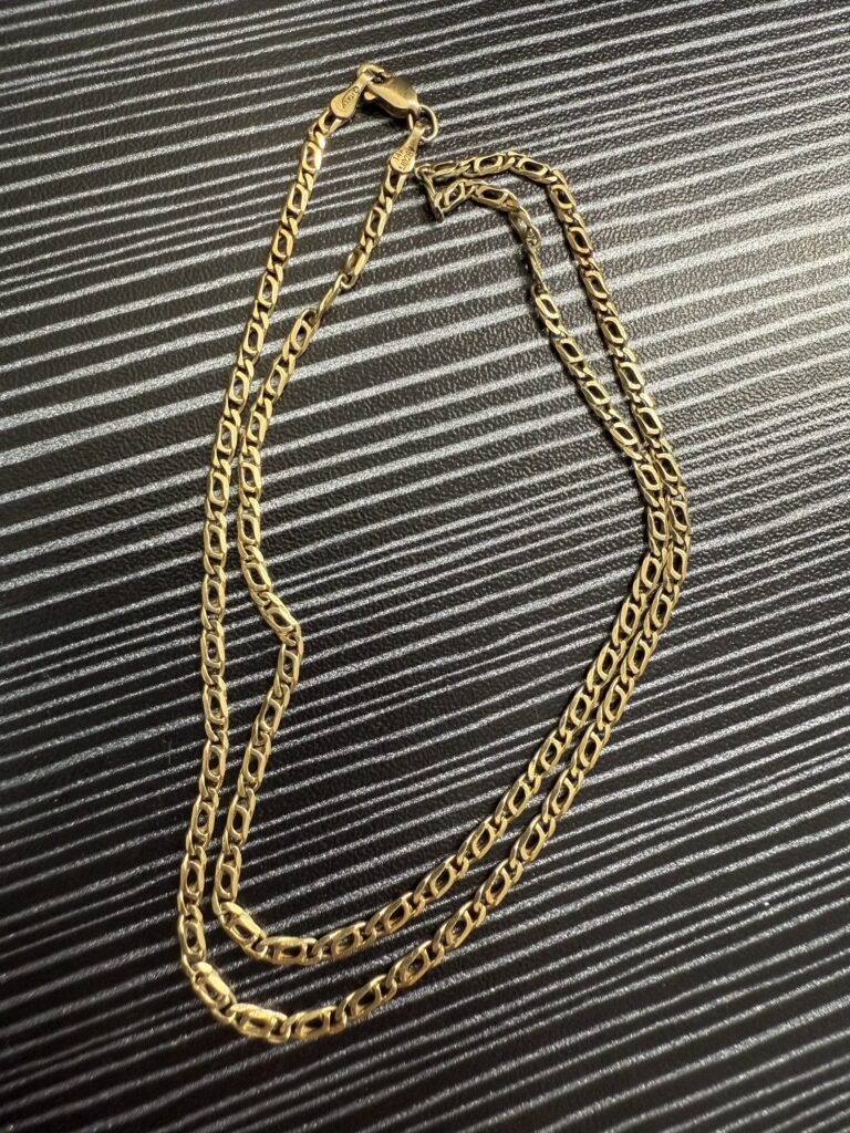 Inicio TodoPrecio.com 50 Cadena de Oro 14k Ojo de Lince 46cm 6.2gr