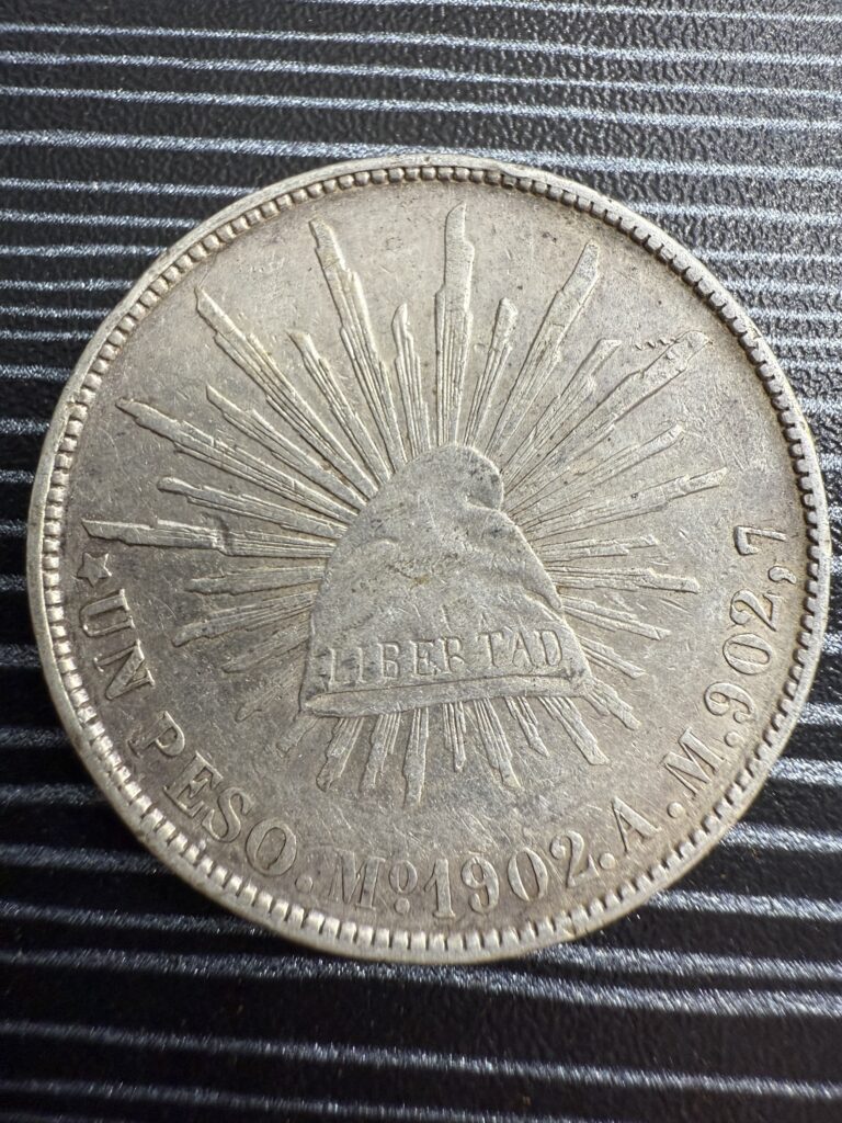 Inicio TodoPrecio.com 46 $1 Peso Fuerte Porfiriato 1902 Mo. México