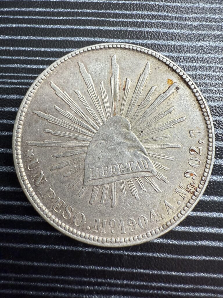 Inicio TodoPrecio.com 45 $1 Peso Fuerte Porfirio Díaz 1904 México