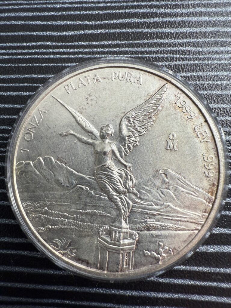 Inicio TodoPrecio.com 44 Onza Libertad Año 1999 Plata Pura .999 México