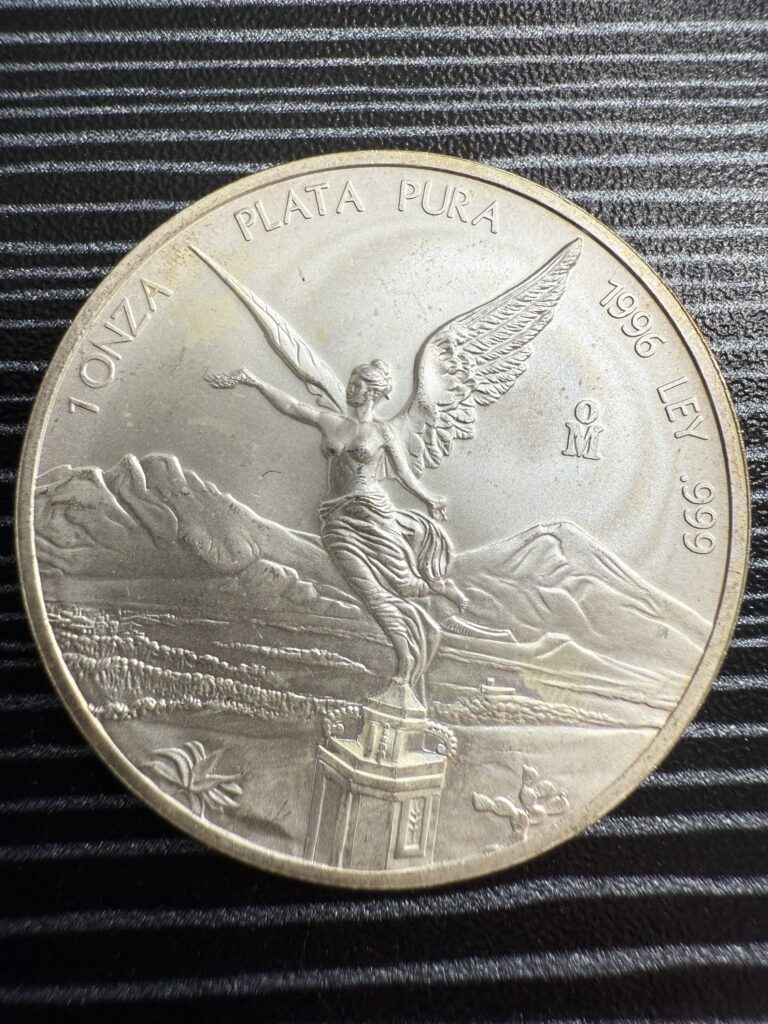 Inicio TodoPrecio.com 41 Onza Libertad 1996 Plata Pura México