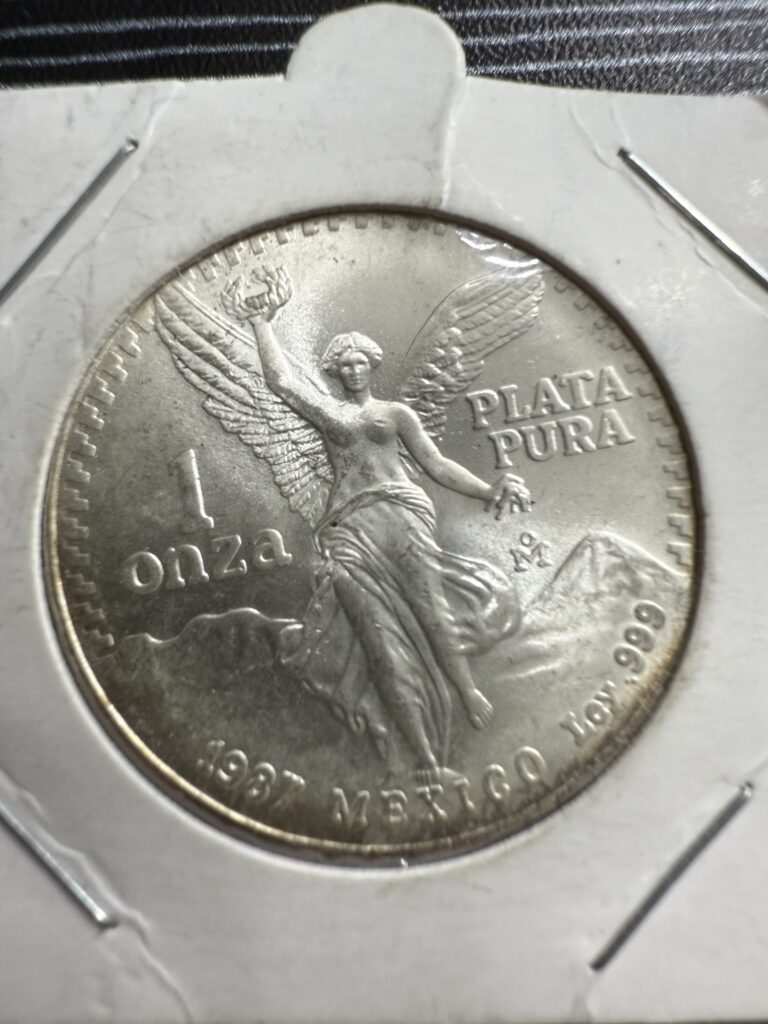 Inicio TodoPrecio.com 39 Onza Libertad 1987 Gordita Plata Pura Fecha Clave