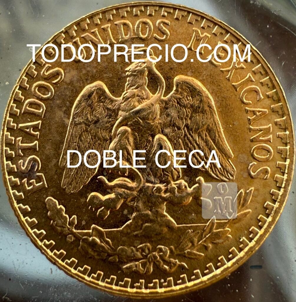 Cómo identificar una moneda de $2 Pesos Oro 1945 con el error Doble Ceca (Mo-Mo) 3 img 9280 1