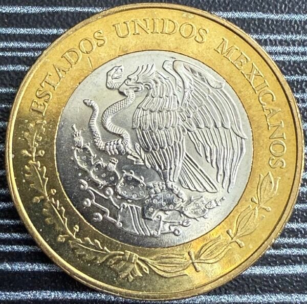 $20 Pesos Centenario Toma de Zacatecas 1914-2014 UNC - Image 2