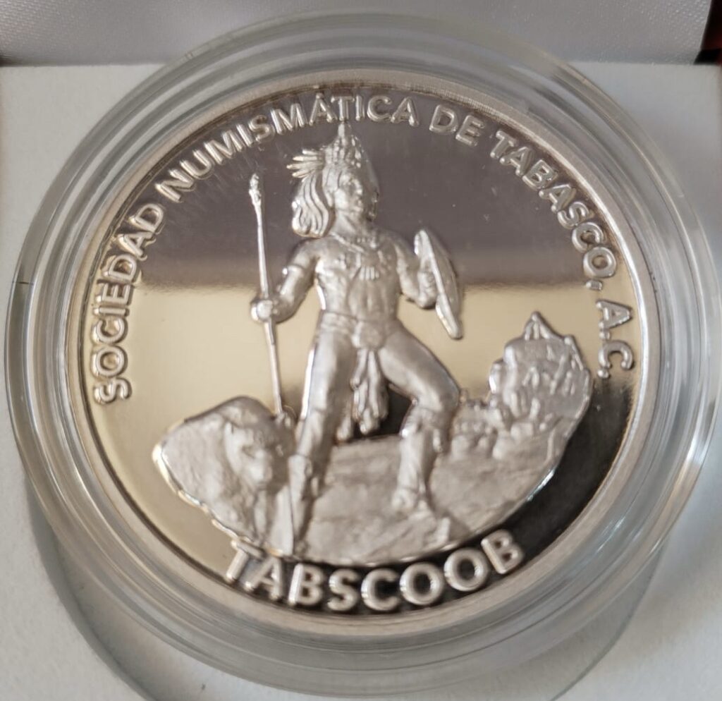 Inicio TodoPrecio.com 31 Medalla Conmemorativa 3ra Convención Numismatica de Tabasco Edición Limitada Plata .999 y Cobre .999 Año 2025