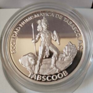 Medalla Conmemorativa 3ra Convención Numismatica de Tabasco Edición Limitada Plata .999 y Cobre .999 Año 2025