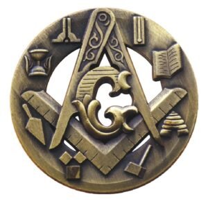 Medalla 3” Mason Masónica 33 Seña GADU