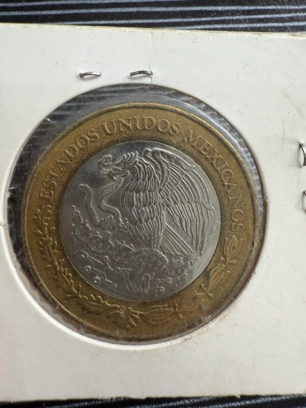100 Pesos Querétaro 2004 Escudo de Guerra Primera Fase - Image 3