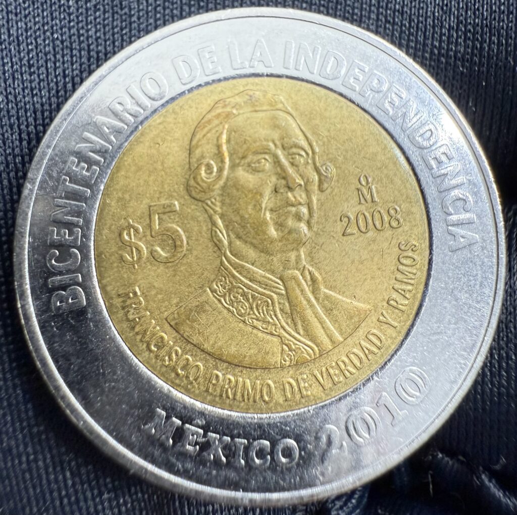 Inicio TodoPrecio.com 19 $5 Pesos Primo de Verdad sin Puntos | UNC | Error | Especial